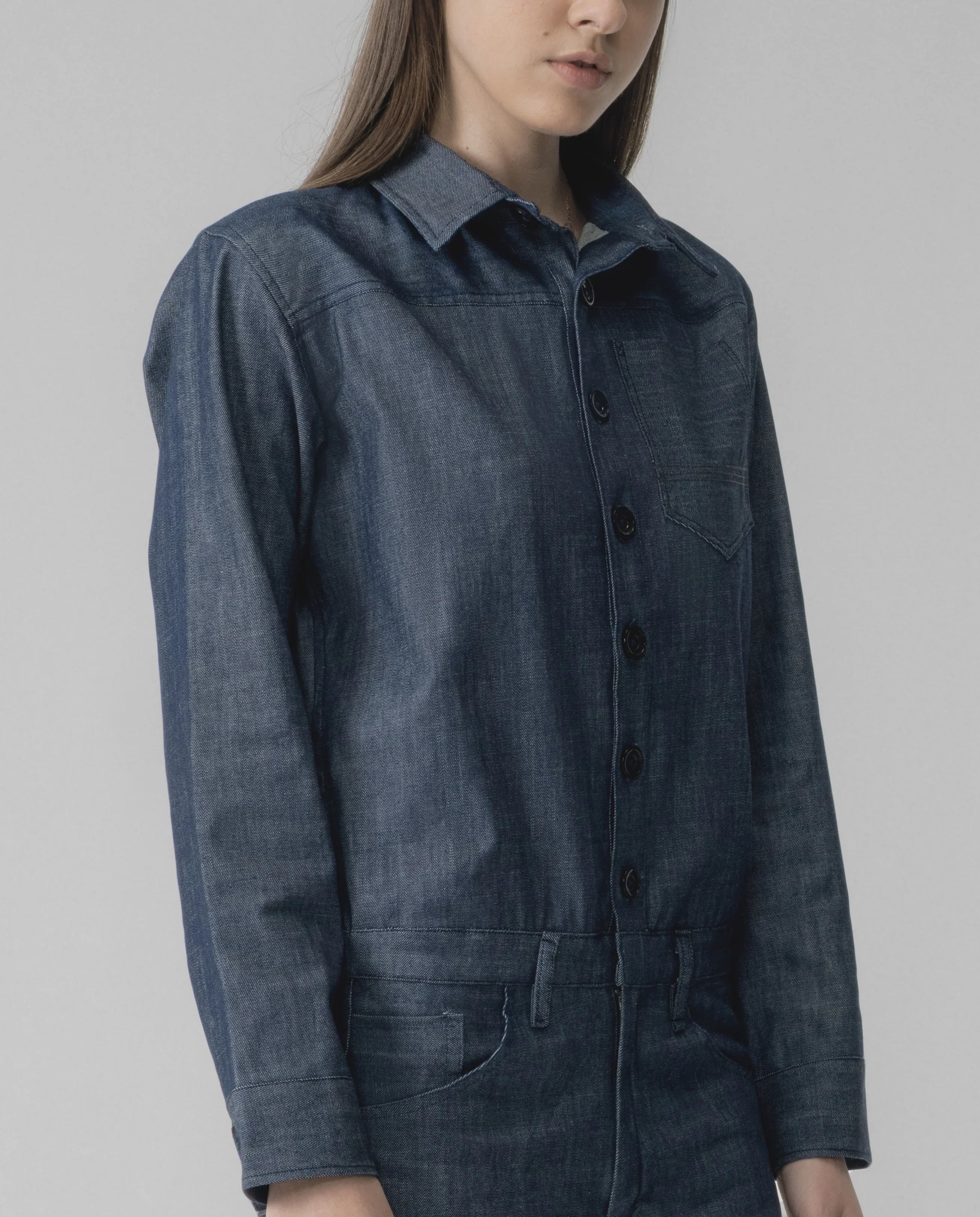 Shirt/Jeans - Dark Blue