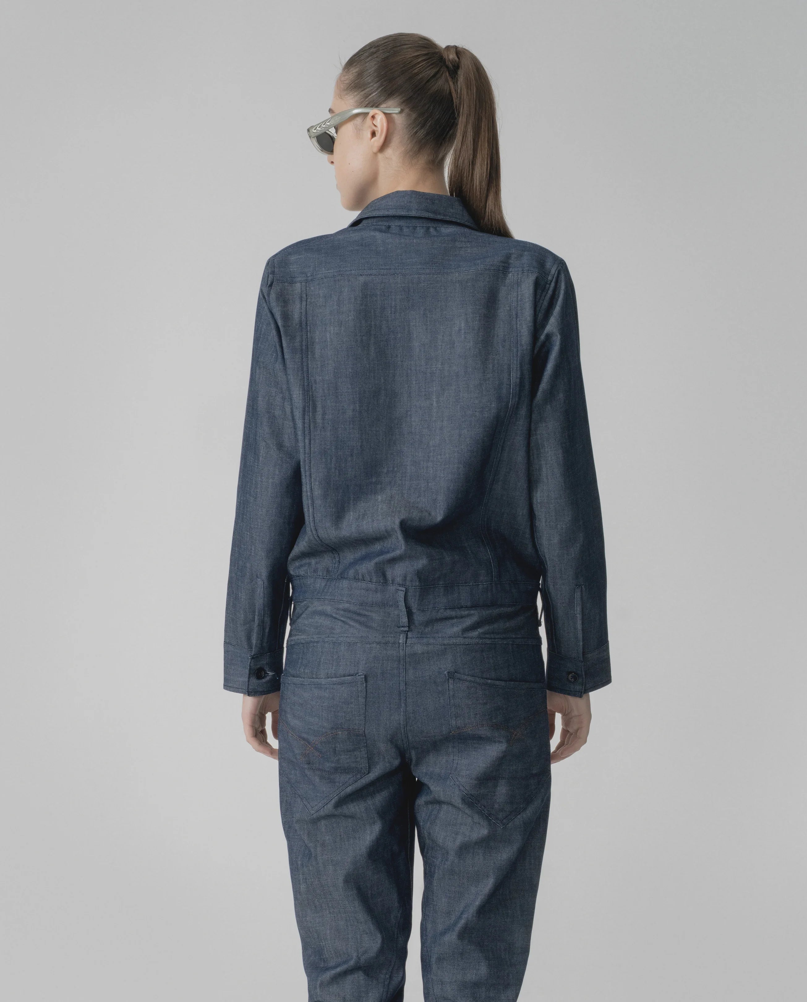 Shirt/Jeans - Dark Blue